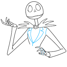 How To Draw Jack Skellington From The Nightmare Before Christmas In A Few Easy Steps