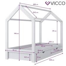 Image For Vicco Kinderbett Wiki 90x200 Cm Weiss Schubladen Hausbett Holz Kinderhaus Inkl 7 2020 Kiz Cocugu Odalari Cocuk Yatak Odasi Fikirleri Yatak Odasi Duzenleme