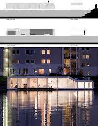 Split Level Houseboat Half Sits On Surface Half Underwater Read More Http Dornob Com Split Level Houseboat Half Sits House Boat Split Level House Styles