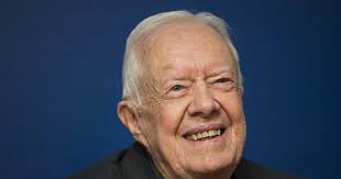 President Jimmy Carter Lives Long Enough to Vote Harris : r/MadeMeSmile