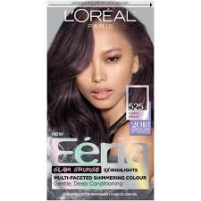 L Oreal Paris Feria Permanent Hair Color 525 Purple Smoke Feria Hair Color Permanent Hair Color Hair Color