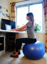 pin by breathe on wellness exercise ball chairs ball exercises ball chair