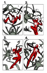Artstation Spider Man Ps4 Vs Doctor Octopus David Nakayama Spiderman Sketch Book Man Sketch