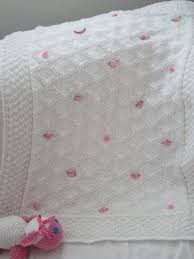Blanket With Roses Pattern Pdf Baby Blanket By Mariskapatterns Blanket Knitting Patterns Knitted Baby Blankets Baby Blanket Knitting Pattern