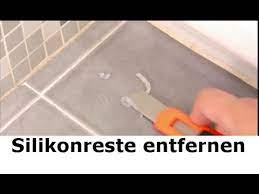 Gehen sie mit der öligen. Silikonreste Entfernen Test Hausmittel Oder Fila Zero Sil Silikonentferner Stein Doktor Youtube