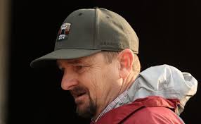 Trainer of Kentucky Derby favorite Journalism focusing