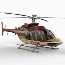 Maya Bell 407 Helicopter 3d Model Helicopter Radio Controlled Boats Bell 407