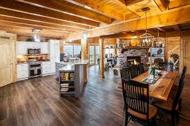 Addison log home floor plan from katahdin cedar log homes. Beautiful Wood Flooring Honest Abe Log Homes Cabins