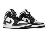 JORDAN 1 MID PANDA WOMEN'S