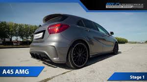 Mercedes Classe A 45 Amg Stage 1 By Br Performance Youtube