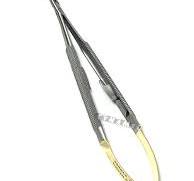 Amazon.com: German Grade CASTROVIEJO Round Micro Minor Needle Holder 6  Inches Straight TIP Instruments CYNAMED : Industrial & Scientific