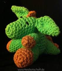 Sammlung der schönsten häkelanleitungen für anfänger und. Kostenlose Hakelanleitung Amigurumi Drache Herzelei De
