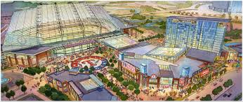 proposed 1 billion new rangers stadium approved by