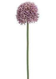 Silk Allium Flower In Lavender Artificial Allium Flower Allium Flowers Flowers Artificial Flowers And Plants