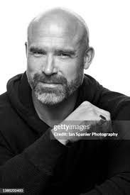 Stuntman and actor Thomas Forbes Johnson poses for a portrait on... News  Photo