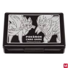 Zacian and zamazenta as the sword and shield pokemon are the heroes of many battles and guardians of the galar region. Box For Markers And Dice Zacian Zamazenta Pokemon Tcg Meccha Japan