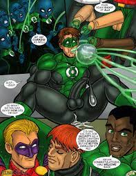 Green Lantern at X Sex Comics