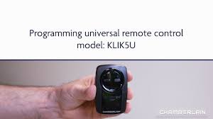 Adbiki Universal Garage Door Opener Remote For Chamberlain Liftmaster 375Lm  375Ut Klik1U Genie Linear And More - 2 Pack