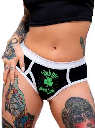 See, that's what the app is perfect for. Rub Me For Good Luck Women S Boy Brief Underwear Black Inked Shop