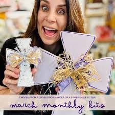 March Monthly DIY Craft Kits are officially here, and they're ready to help  you unleash your creativity! 🎉 Whether you're a seasoned crafter or just  starting out, our DIY kits are packed