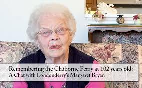 Remembering the Claiborne Ferry at 102 years old: A Chat with Londonderry's  Margaret Bryan