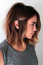 If You Have A Round Face Then You Should Follow Some Selected Hairstyles What We Ha Medium Length Hair Styles Bob Haircut For Fine Hair Haircuts For Fine Hair