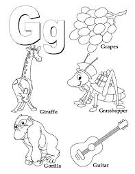 Here's what happened to those six lost letters. Alphabet Letter Coloring Pages Printable Coloring Pages Letter G 7 Coloring Coloringbook Alphabet Coloring Pages Preschool Coloring Pages Preschool Letters