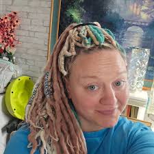 Buy Ready to Ship ! SET No. 470 , Full Set Wool Dreads Merino Extensions  DREADLOCKS DE 60 Pieces 22"/55 Cm Ombre Green Mint Blonde Beige White  Online in India