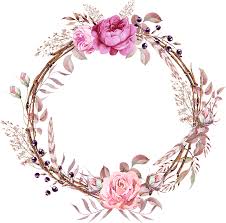 Beautyful, flowers, flowers, allah, wallpapers name : Frame Floral Flower Frame Flower Art Wallpaper Whatsapp Dp Allah Name Full Size Png Download Seekpng