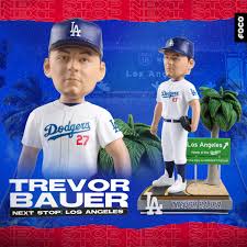 Dodgers sp trevor bauer's administrative leave has been extended by seven days as police and the league continue to investigate sexual assault allegations against him. Dodger Blue On Twitter New Trevor Bauer Dodgers Bobblehead Was Just Released By Focousa Only 427 Available Order Here Https T Co Y8zvlrtw0y Https T Co Slnqhhkxnu