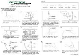 Kingston brass kitchen faucet vintage w/sprayer 8 polished chrome ks1761albs. Kingston Brass Hgsc7575tl Installation Guide Manualzz