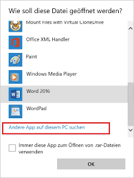 Es lässt sich jedoch weder mit einem externen programm wie openoffice draw oder gimp noch mit den standardprogrammen von windows öffnen. Windows 10 Offnen Mit Zeigt Nicht Andere App Auf Diesem Pc Suchen