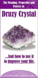 A hard, transparent mineral substance, used in making electronic equipment and accurate watches…. Druzy Crystal Meanings Properties And Powers The Complete Guide