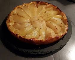 Tarte Aux Poires Facon Tatin Recette Tarte Aux Poires Recette Tarte Poire Recette Tarte