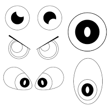 Using printable googly eyes, this worksheet shows students how to make anything seem like it has personality. 10 Best Printable Eyes Nose Mouth Templates Printablee Com