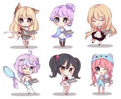 Chibi Batch By Pastyllia Chibi Anime Chibi Anime Character Design