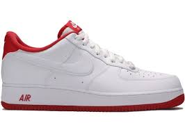 Jordan 1 Low White University Red Black Release Date Nike Air Force 1 Low White University Red In 2020 Nike Air Nike Nike Air Force