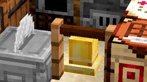 A grindstone is a block that repairs tools and can remove enchantments from them. New Stonecutter Grindstone Barrel Blocks And More Minecraft Snapshot 18w44a Youtube