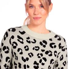 VILA Pullover Leo Print