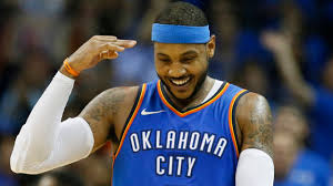 (melo, hoodie melo, sweet melon, mel). Carmelo Anthony Scores 22 In Thunder Debut As Okc Routs Knicks Newsday