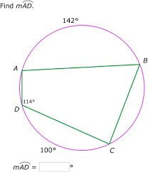 If a quadrilateral inscribed in a circle, then its opposite angles are supplementary. Ixl Angles In Inscribed Quadrilaterals Ii Geometry Practice