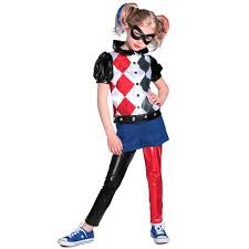With hundreds of fun halloween costumes for kids, we're sure to have the perfect disguise for your little monster. Halloween Girl S Dc Comic Harley Quinn Premium Child Costume Walmart Com Walmart Com
