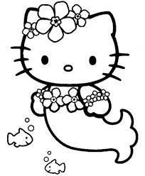 Maybe you would like to learn more about one of these? Hello Kitty Mermaid Coloring Pages 117 Color Your Day Station