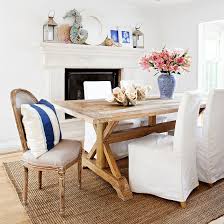 Blue is arguably the most popular color in the world of interior design and is a favorite in relaxing bathrooms, cozy bedrooms, elegant living rooms and even trendy kitchens. Decorating With Blue Dining Room Inspiration The Inspired Room