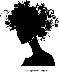 Check spelling or type a new query. Download Woman Silhouette Pattern Vector Material Woman Vector Women Head Flowers Vector Free Full Size Png Image Pngkit