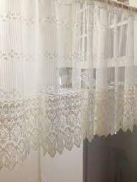 Ebay lace scalloped valance curtain panel 70 x 20 floral pattern sears. 48 Window Curtains Ideas In 2021 Curtains Lace Curtains Window Curtains
