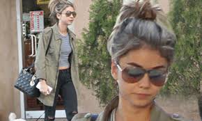 Sarah Hyland takes dog Barkley Bixby to the groomers