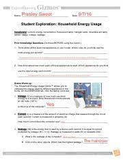 Where to download household energy usage gizmo answer key water applications. Householdenergyse 1 Presley Sweet Name Date Student Exploration Household Energy Usage Vocabulary Current Energy Consumption Fluorescent Lamp Course Hero