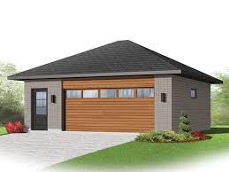 Today, 60 years later, detached garages are. 2 Car Garage Plans Modern Two Car Garage Plan 028g 0055 At Www Thegarageplanshop Com