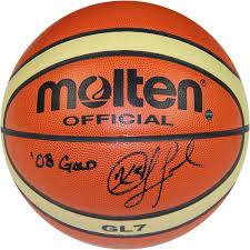 The nba court is 50 feet wide by 94 feet long; Chris Paul Signed Molten Olympic I O Basketball W 08 Gold Insc Autographed Basketballs At Amazon S Sports Collectibles Store